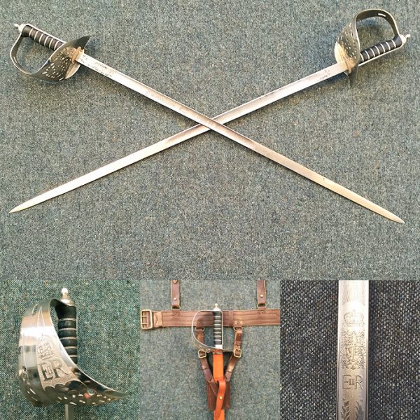 1897 British Infantry Officers Sword- Costume