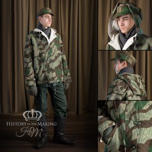 German Army Splinter Pattern Camouflage-White Reversible Jacket 1943-1945