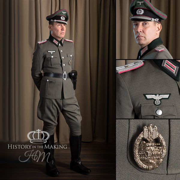 German Officer (Oberleutnant)-Full Dress Uniform- Panzer Division- 1941