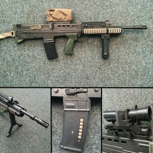 British L85A2 Service Rifle- SUSAT Optical sights- Replica (product code RFA008)