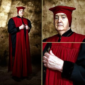 Medieval Judges Robes-Red