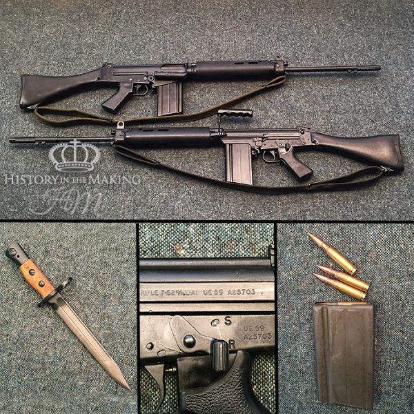 British L1A1 SLR - 7.62 cal - Live firing