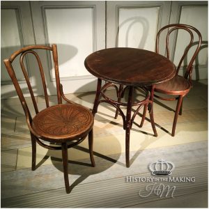 20th Century Cafe Table and Chair Set