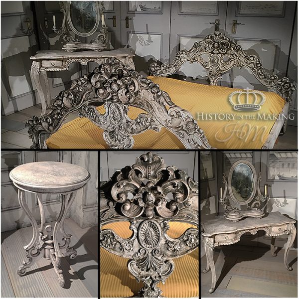 19th Century French bedroom Furniture Set