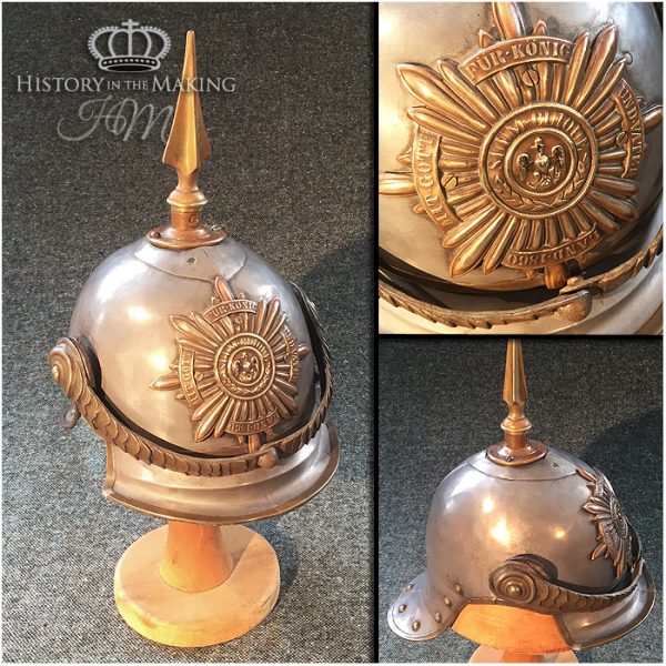 1880 Imperial German Army Helmet -Pickelhaube-