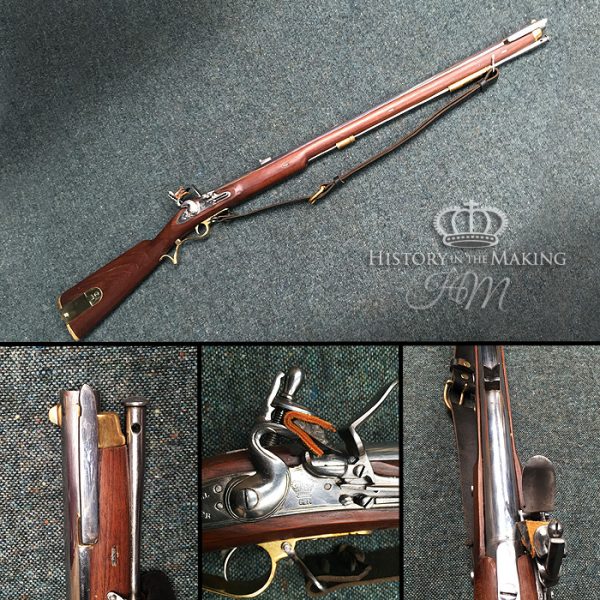 English Baker Rifle 1802-1837-Live Firing