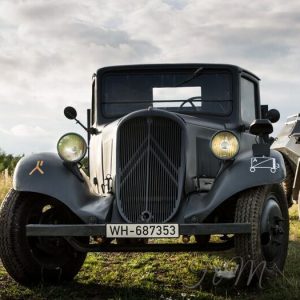 1937 Citroen U23 light truck, in german Army service, fully restored.
