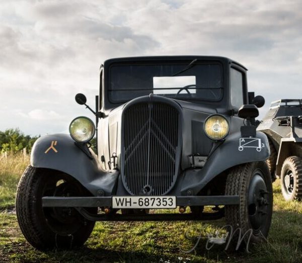 1937 Citroen U23 light truck, in german Army service, fully restored.