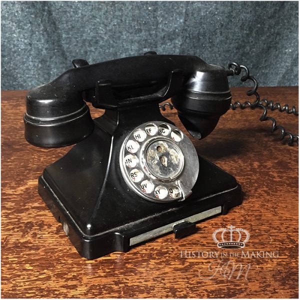 1930 Black Desk Telephone