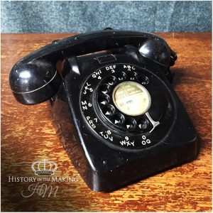 1960 Black Desk Telephone