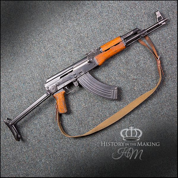 Russian AK47 Assault Rifle. Chinese Type 55. 7.62 cal- Live Firing