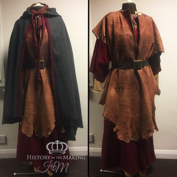 Pict Women's Costume, 1st Century AD-leather clad