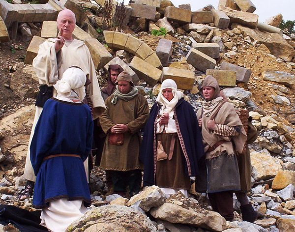 English Early Medieval Peasants Costume.