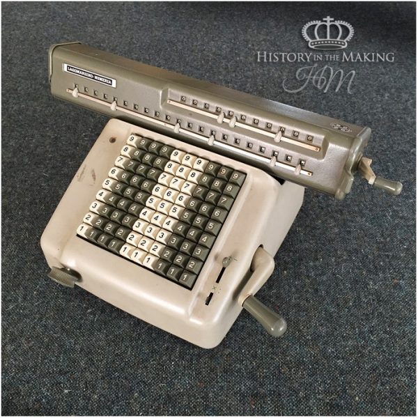 1960 Office Desk Calculator- Antique