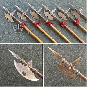 16th Century Ceremonial Pole-Axes.