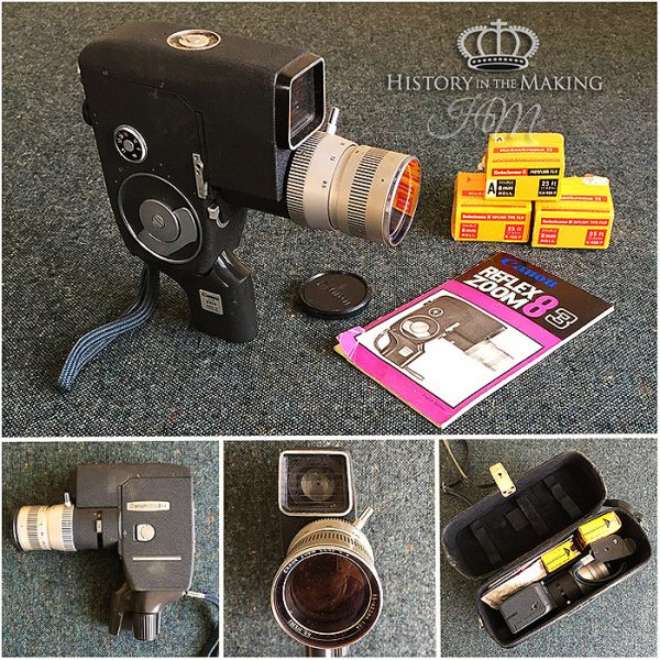 Cannon Reflex Zoom 8-3 Cine Camera- 1960