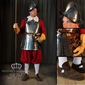 1642-1651 Royalist Pikeman full costume.