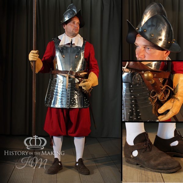1642-1651 Royalist Pikeman full costume.