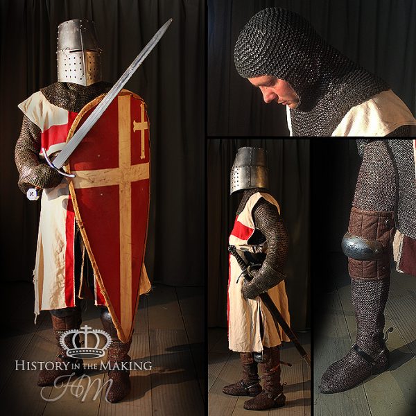 1189-1192 The Third Crusade-Templar Knight-String Mail