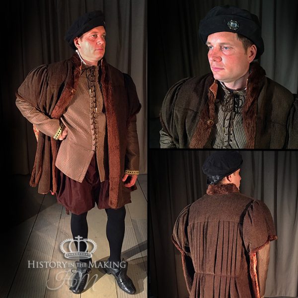 15th Century-Gentleman's day clothes-Brown