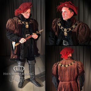 15th Century High Status costume- Hunting dress