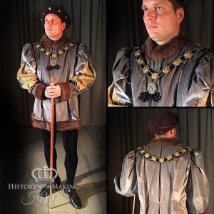 15th century courtier-pale blue velvet