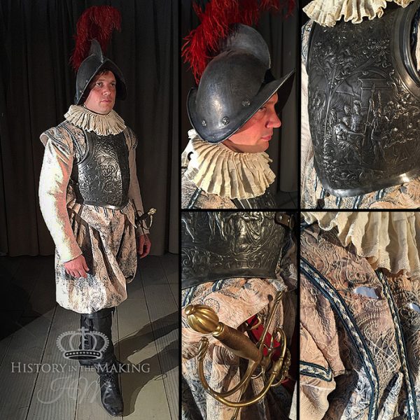 16th Century Spanish Admiral- Parade Armour (product code-GRP-01)