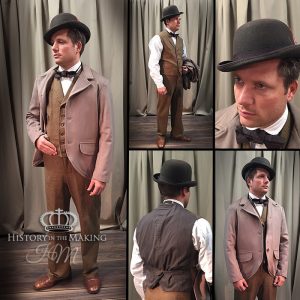 1880 Brown Derby Suit