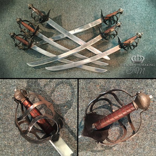 1640 Mortuary Basket hilt Cutlass