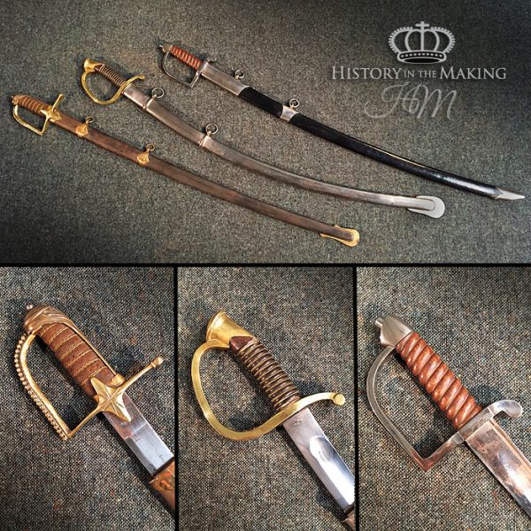 Napoleonic Period Single Bar Hilt Sabres