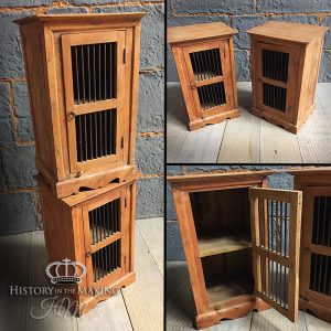 European Wooden storage cupboards