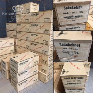 WW2 German Ration Crates- reproduction- full size