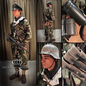 German Army- Fully quilted Winter Uniform- Splinter Pattern Camouflage