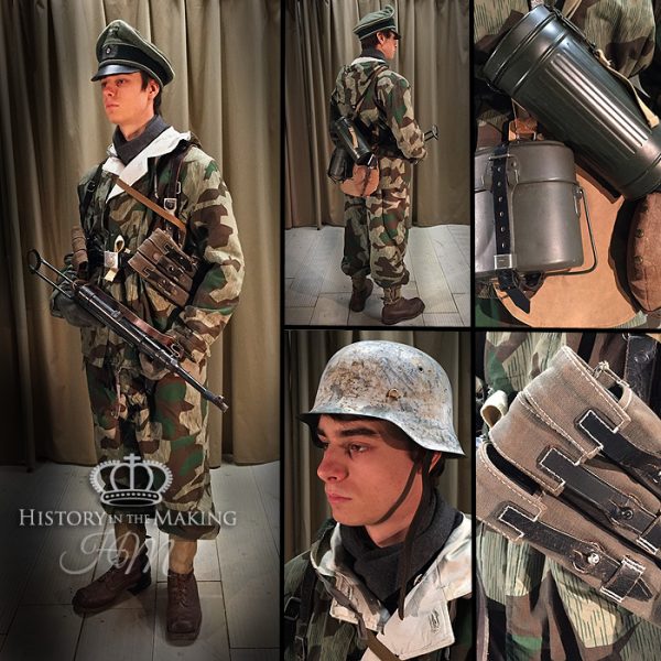 German Army- Fully quilted Winter Uniform- Splinter Pattern Camouflage