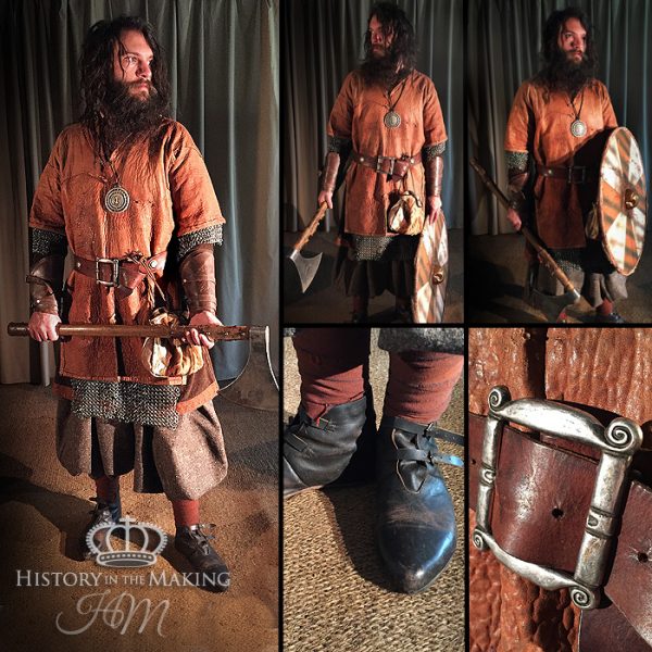 Viking Warrior (790-1066) Axe man - Leather over mail armour