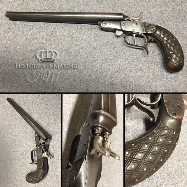 Scottish Double Barrelled Pistol- 410 Gauge