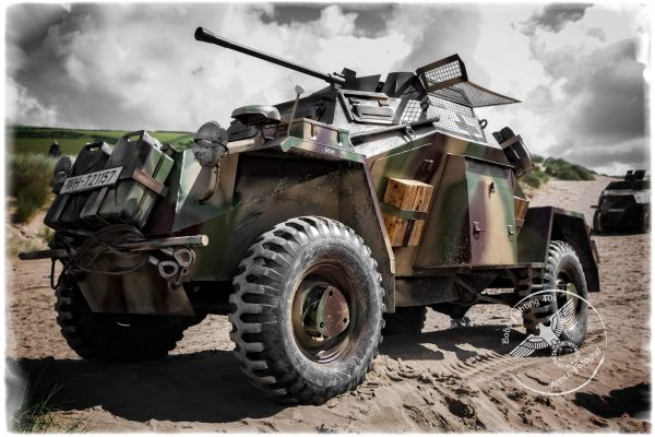 German 1939 Sdkfz 222 Armoured Car- replica - Image 4
