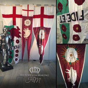 Bosworth Banners- Battle Flags- Cotton construction