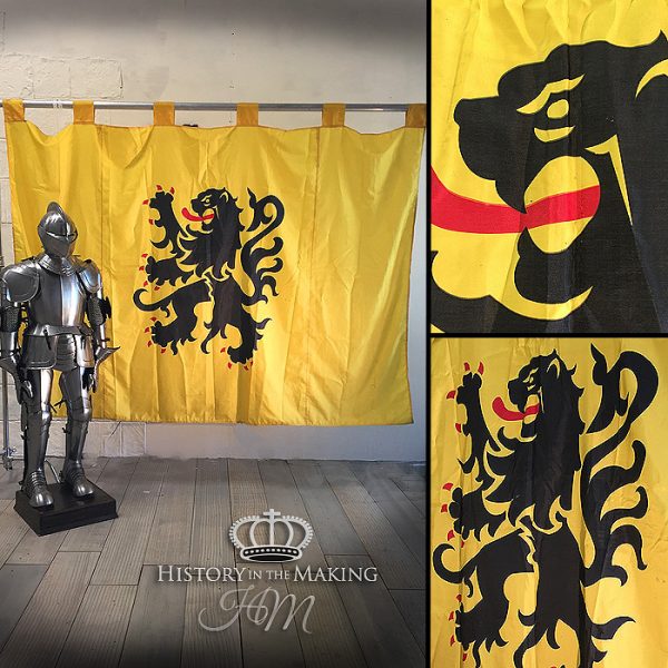 Fanders Lion Banner- printed Nylon