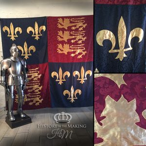 Royal Banner- Damask and Silk