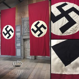 WW2 Nazi Banners-Heavy cotton and melton wool