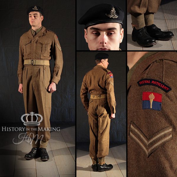 1949 Pattern Battle Dress Uniform (No. 5: Battle Dress)- Royal Artillery Corporal (1949 - 1961)