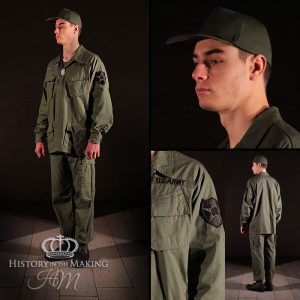 American Jungle Tunic and trousers-3rd pattern-Poplin Rip Stop-Basic Uniform set
