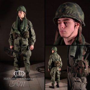 American Jungle Uniform-1967 Equipment-M16
