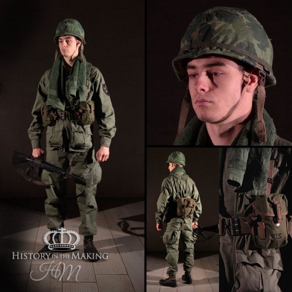 American Jungle Uniform-1967 Equipment-M16