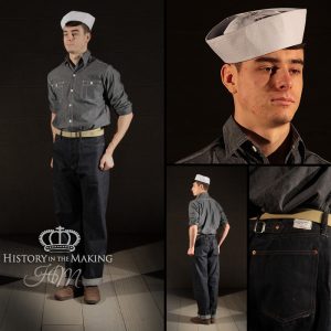 American Navy- Denim fatigue uniform