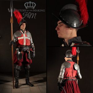 16th Century Half Suit of Armour-Armoured Knight- Malta- 1565- GRP-(product code-GRP-07)