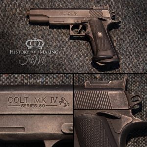 Colt Mk IV- series 80-Semi Automatic Pistol- Plastic Replica (product code RFA010)