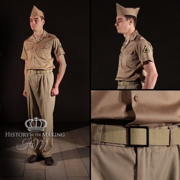 US Army- Summer Chino Uniform- Private First Class- Infantry