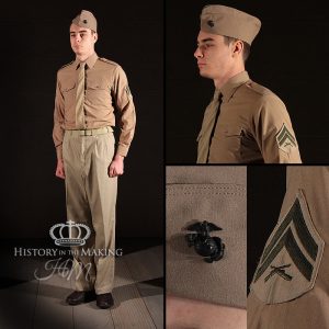 USMC-Marine summer uniform-Chino-Corporal